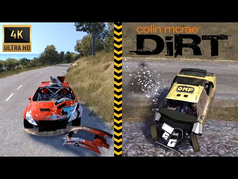 Recopilación de Choques de Rally - Colin McRae Dirt part-1 [PC 4K 60Fps)