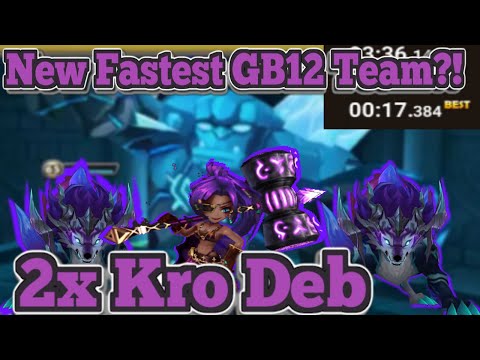 New Best GB12?!  Kro GB12 Better than Belial GB12?! - Summoners War
