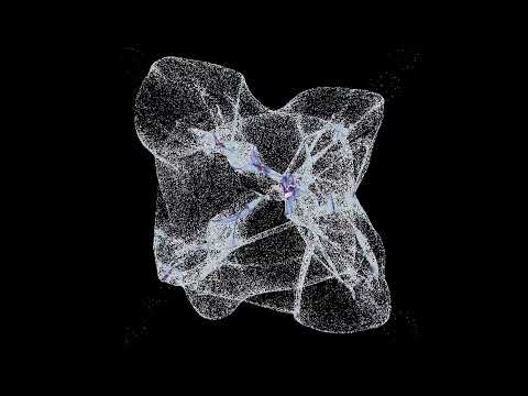 Galaxy Cluster Formation - N-Body Simulation