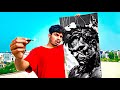 Aaj Mene HULK Ko Pura Draw Kiya ART COMPETITION VLOG 276