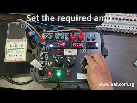 Current injection test set