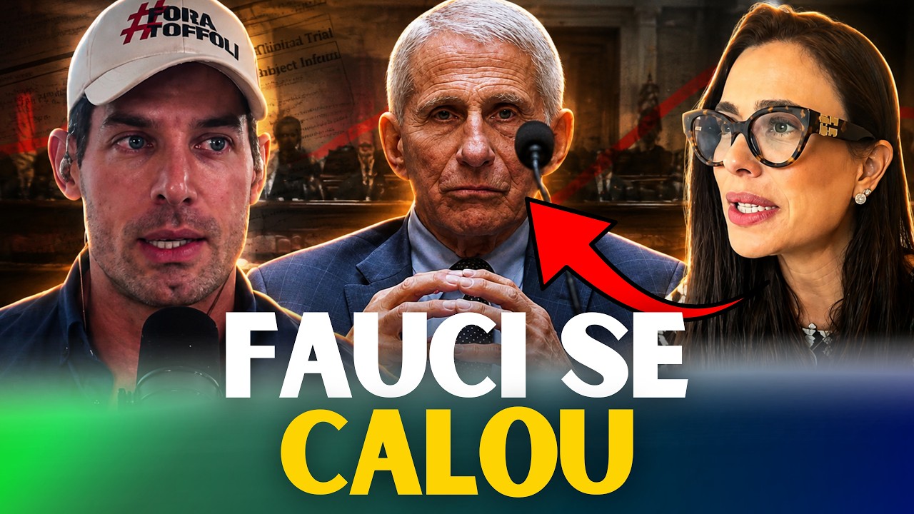 FAUCI SE CALOU E AS PERGUNTAS DA PANDEMIA VOLTARAM COM FORÇA...