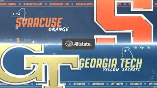 NCAA College Football 26 - Syracuse Orange Vs Georgia Tech Yellow Jackets PS5 Simulation Week 9