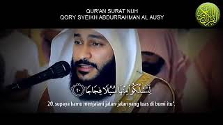 Download lagu Bacaan Al Quran Merdu Surat 068 SURAT NUH - Syeikh Abdurrahman Al-'Ausi mp3