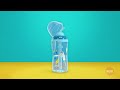 NUK Trinkflasche Flexi Cup 300 ml / Blau