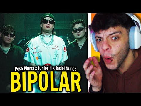 (REACCIÓN) BIPOLAR (Video Oficial) - Peso Pluma, Jasiel Nuñez, Junior H