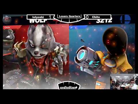 The Side Deck Smash #71 - Chito (Wolf) VS lolyoshi (Mii Gunner) - SSBU Losers Quarters