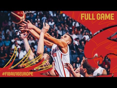 Montenegro v Serbia - Full Game - Semi-Final - FIBA U16 European Championship 2017