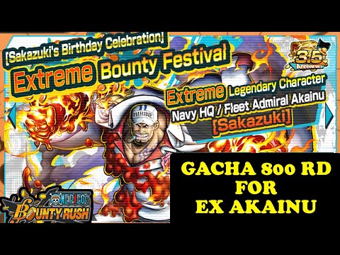GACHA Extreme Akainu With 800RD | One Piece Bounty Rush