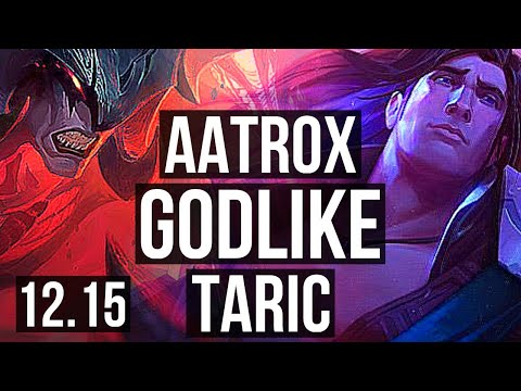 AATROX vs TARIC (TOP) | 700+ games, 10/2/3, 1.0M mastery, Godlike | NA Diamond | 12.15