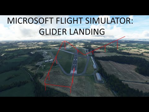Microsoft Flight Simulator: Glider Landing