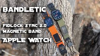 Bandletic Magnetic Naylon Sport Loop Apple watch Band Review | Fidlock Buckle