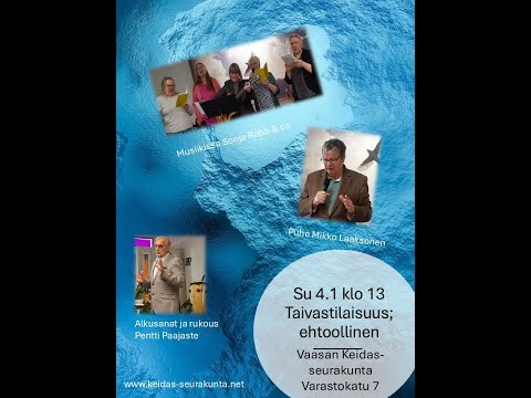 Pyhän Hengen tehtävät – Mikko Laaksonen - Vaasan Keidas-srk