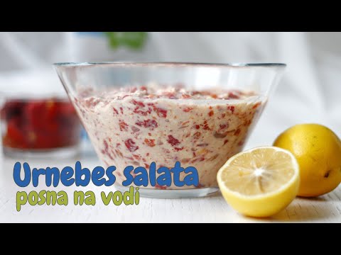 URNEBES salata - zdrava / posna na vodi / veganska
