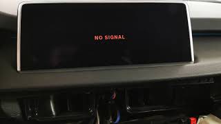 BMW NBT EVO HU no signal