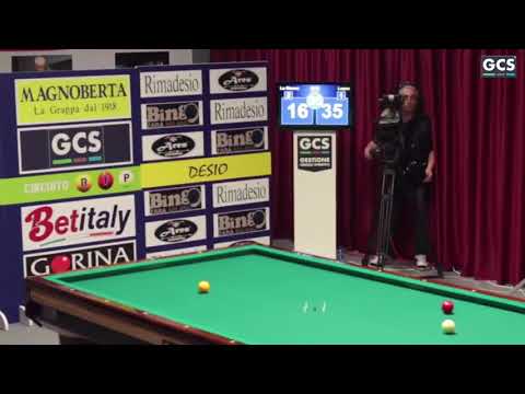 QUARTA vs SORESINI - BILLIARDS FINAL 5TH OPEN CAMPOMARTE 2018 @TREDICALCIO