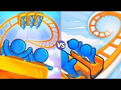Runner coaster 🎢 vs runner coaster Gameplay All Level | Android”iOS,Gameplay