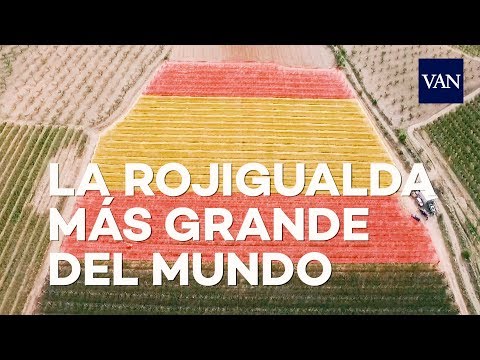 La rojigualda más grande del mundo