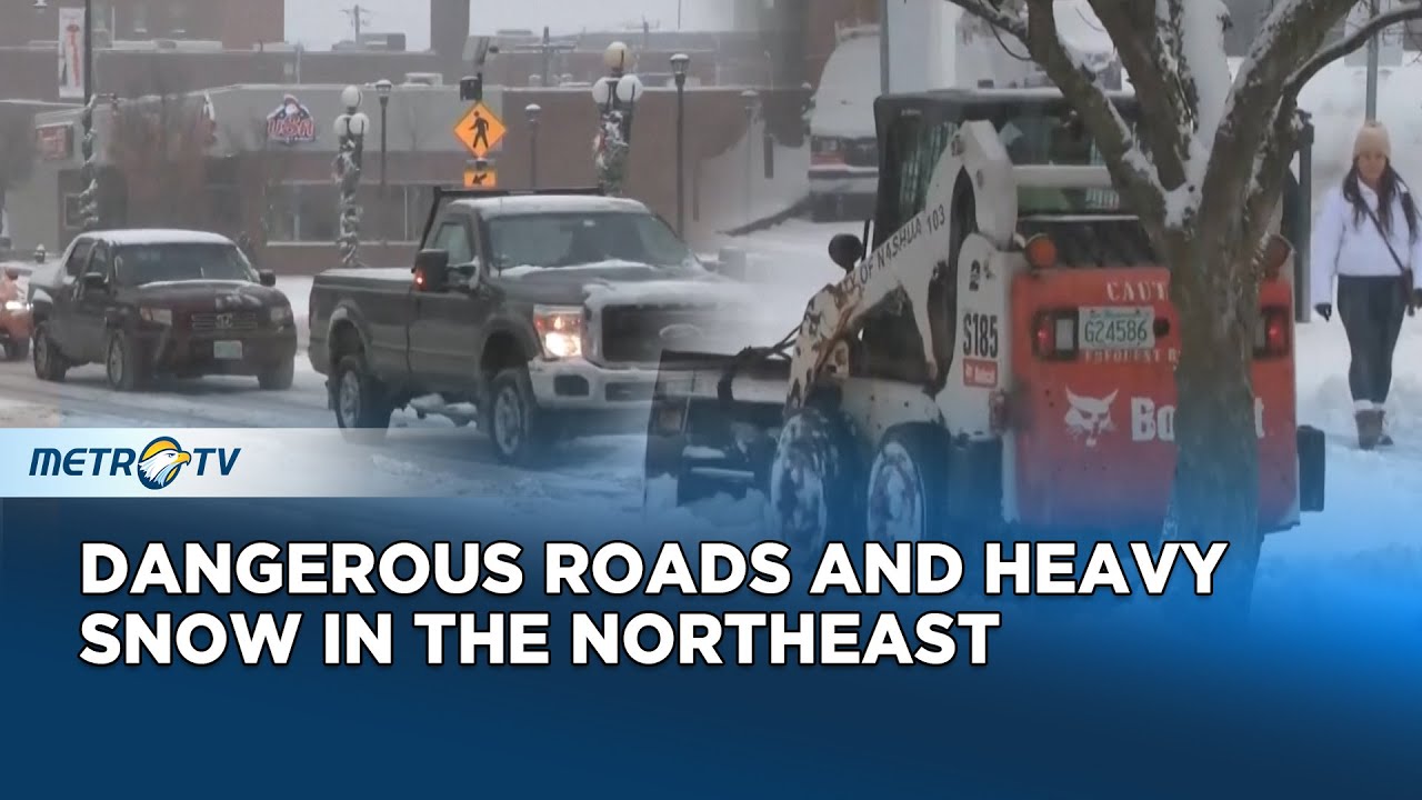 東北美東迎來首波冬季風暴 紐約州部分地區預計積雪達30公分