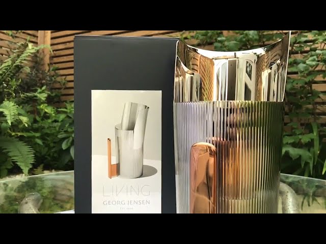 Vídeo relacionado con Georg Jensen Tazón, Acero Inoxidable, Metalizado, 35 x 35.200000000000003 x 13.5 cm