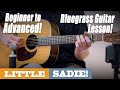 "Little Sadie" Beginner to Advanced BLUEGRASS Guitar Lesson with TAB | Doc Watson & Tony Rice