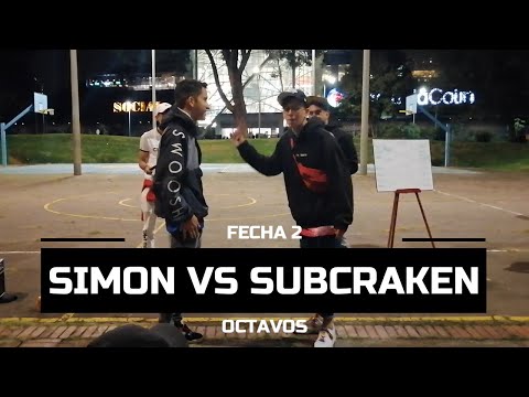 Simon MC vs SubCraken - Fecha 2 - Octavos - Kiosko Freestyle