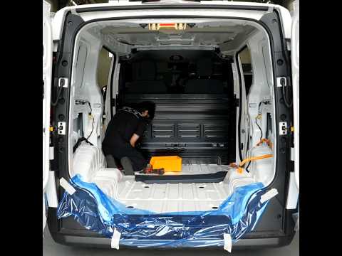 The amazing process of building a cozy camper van with a PV5 electric vehicle