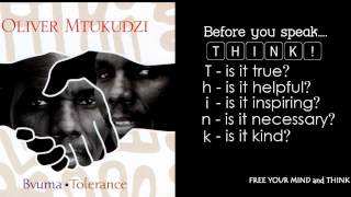Oliver Mtukudzi - Rurimi (The Tongue) - Bvuma*tolerance (ENGLISH LYRICS)