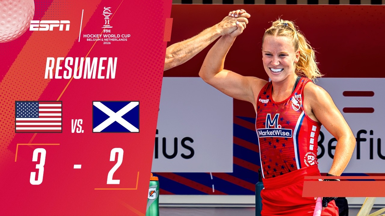 EN EL GRUPO DE LAS LEONAS, ESTADOS UNIDOS LE GANÓ A ESCOCIA | Estados Unidos 3-2 Escocia | RESUMEN