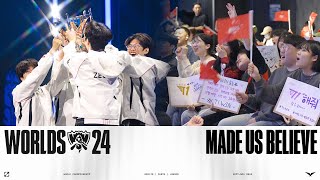[閒聊] Made Us Believe 2024World Champions T1