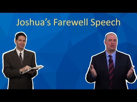 Joshua's Farewell Speech