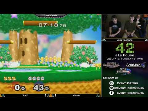 Construct 117 - Jon$ vs Amune - Melee Singles LS