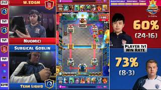 CLASH ROYALE FINAL BATTLE (SURGICAL GOBLIN VS NUOMCI!) LAST BATTLE!