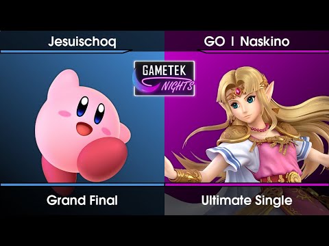 Gametek Night 2023.09 Grand Final - Jesuischoq (Kirby) Vs. Naskino (Zelda) SSBU Ultimate Tournament