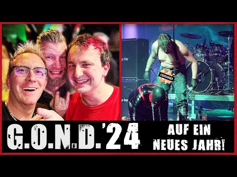 12 Stunden Deutschrock und Alkohol am Stück 😂 | G.O.N.D. 2024 Auf ein neues Jahr Vlog