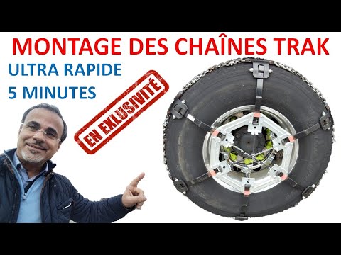 montage de chaînes TRAK