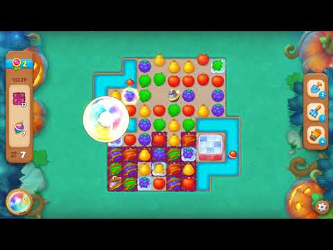 Gardenscapes level 11239 No Boosters Gameplay