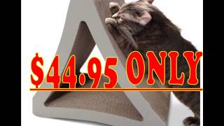 Only $44.95 PetFusion 3 Sided Vertical Cat Scratcher