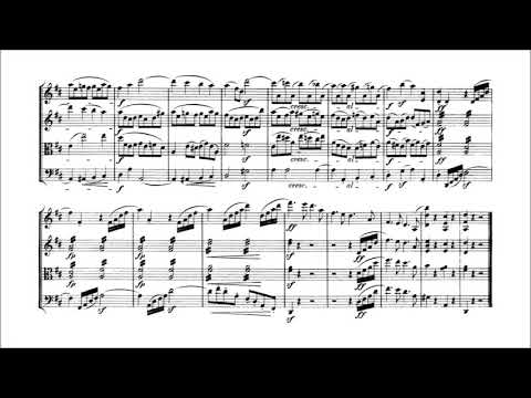 Felix Mendelssohn - String Quartet No. 3 in D major, Op. 44, No. 1