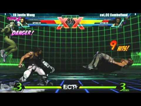 Justin Wong vs Combofiend - ECT 4