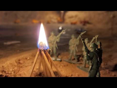 President Green Snake VS Grey Rats (plastic army men #stopmotion)President assassination attempt.