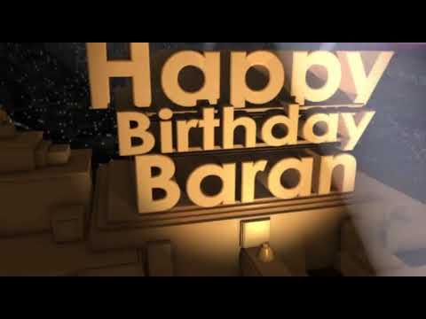 Happy Birthday Baran
