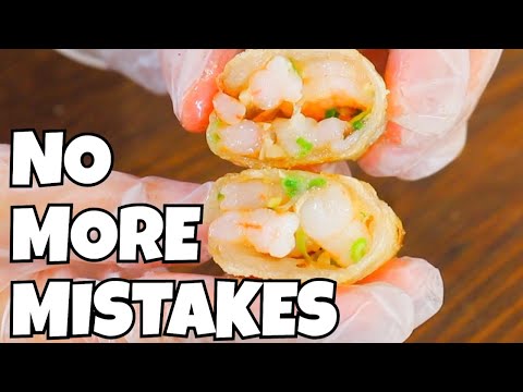 Shrimp Dumplings with Rice Paper: Avoid Mistakes