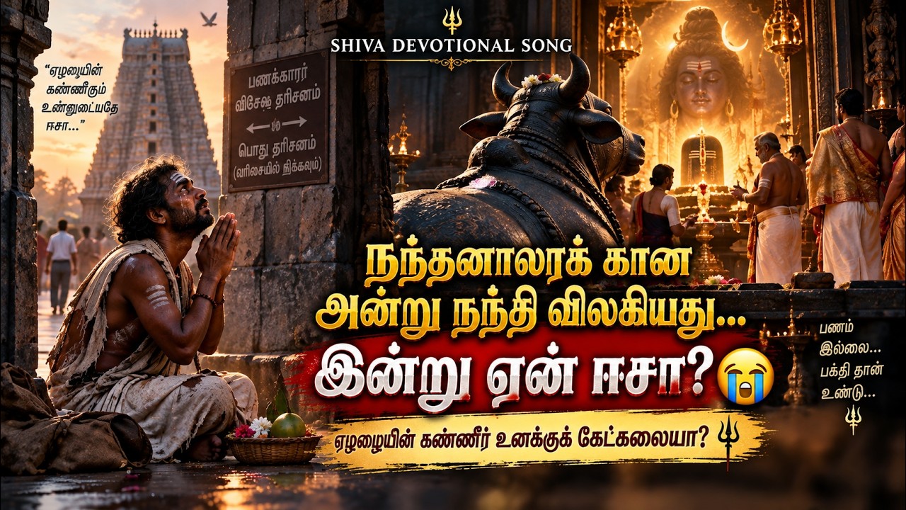 நந்தி விலகிய கதை |  lord shiva songs |Tamil Devotional song