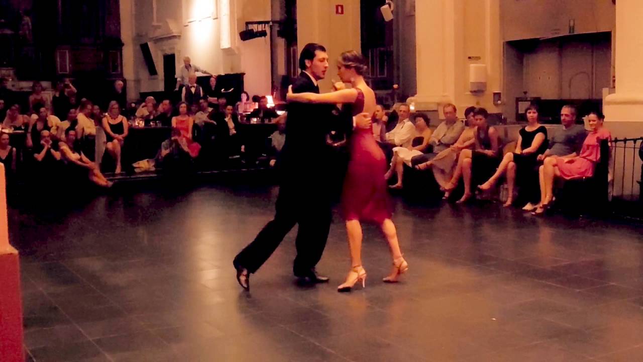 Milonga de Gante  Dimitris Biskas  y Mariana Patsarika demo 3 dat 24 sept 2016