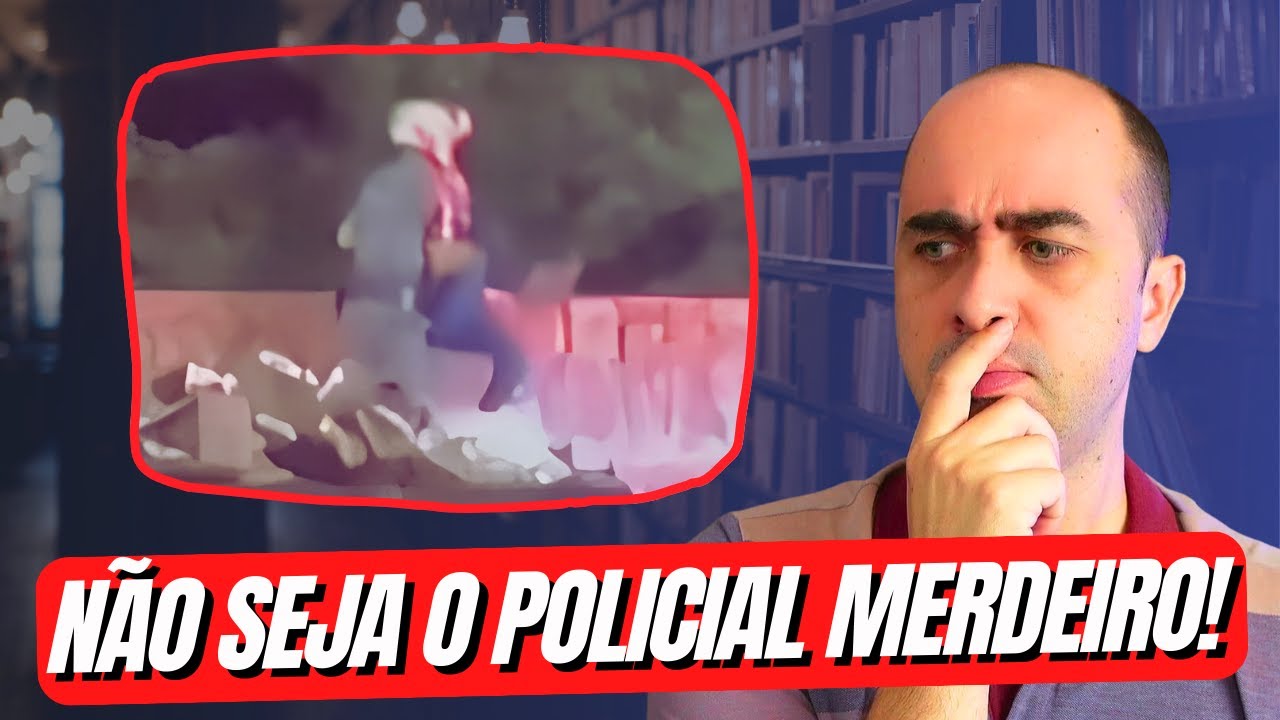 PM joga homem de ponte: não é falta de preparo!