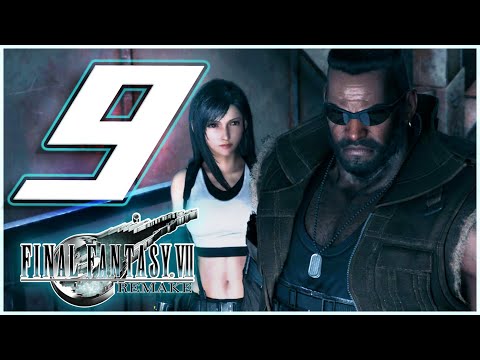 Final Fantasy VII Remake - Gameplay Walkthrough Part 9 Light the Way (PS4 Pro) FF7R Chapter 6