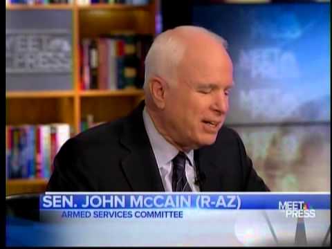 SENATOR JOHN McCAIN ON NBC'S MEET THE PRESS 9-15-13