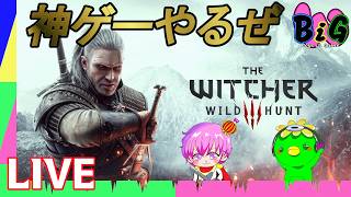 ついに神ゲーウィッチャー3やるぞ　びっぐすり～ゲーム配信