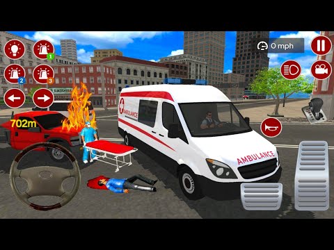 American Emergency Ambulance Simulator - Android Gameplay